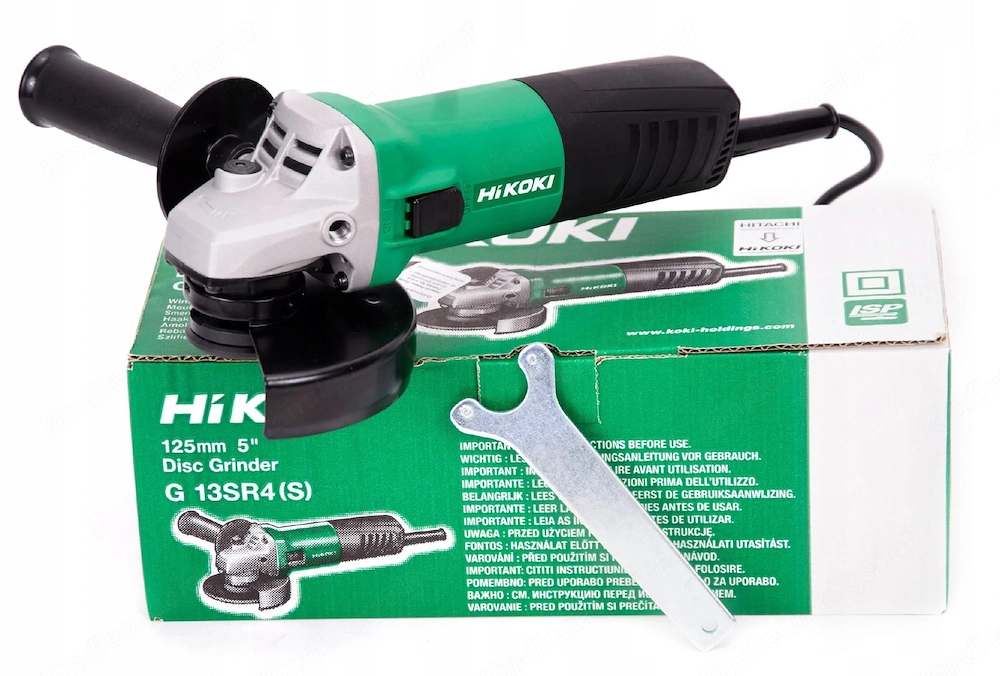 Artikel: Angle grinder Hikoki Hitachi 125 mm G13SR4YGZ + SCHNEK Hochwertiger Artikel aus unserem Onl