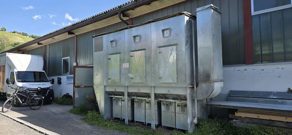 Späne- Filter- und Absauganlage 