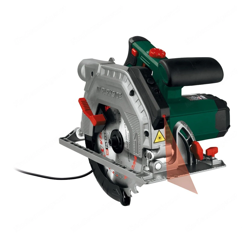 PARKSIDE Handkreissaege PHKS 1350 C2 1350 Watt mit Laser