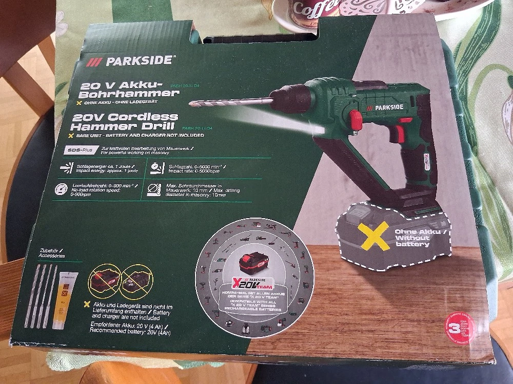 20V Akku- Bohrhammer