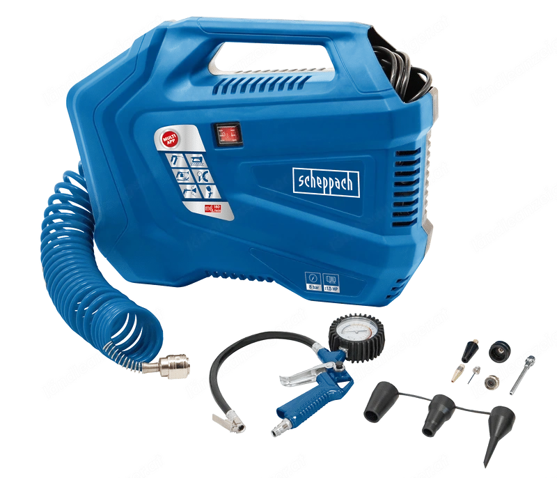 Artikel: Compressor Airforce 3 scheppach - 220-240V 50Hz 1100W Hochwertiger Artikel aus unserem Onli