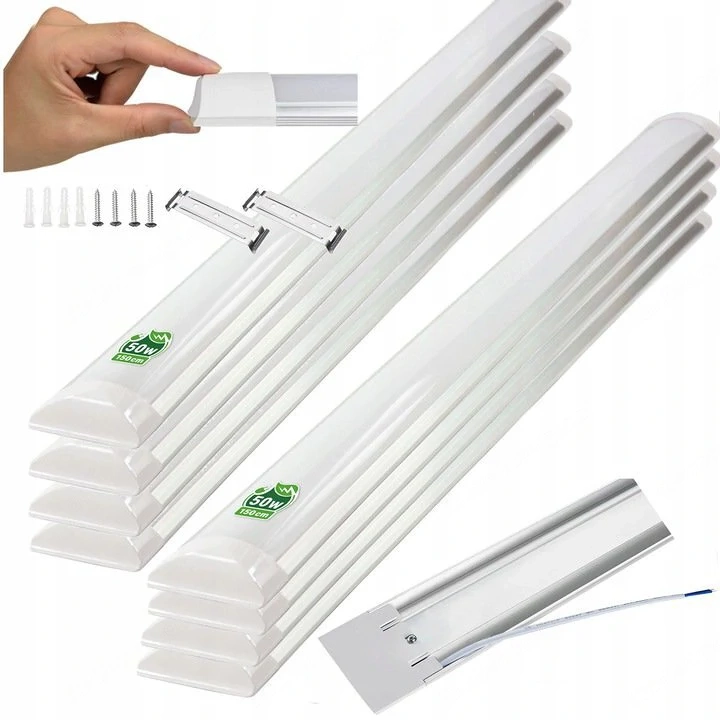 Artikel: 8x LED panel industrial lamp workshop lamp room lamp 1500mm 50W Hochwertiger Artikel aus un
