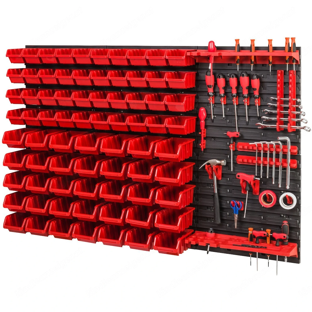 BESTSELLER Werkzeugwand Set Werkzeughaltern mit Lochwand Lagersystem Warkzeuglochwand Wandregal Werk