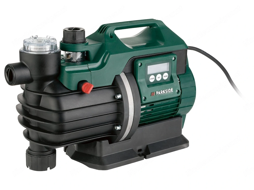 PARKSIDE Elektronischer Druckverstaerker Gartenpumpe Brunnenpumpe Hauswasserwerk PHGA 1300 A1 1300 W