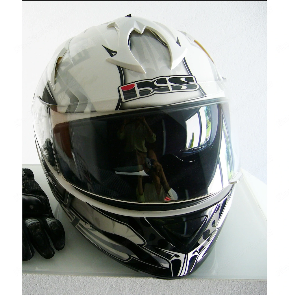 Motorradhelm Damen mit Klappbarer Sonnenblende