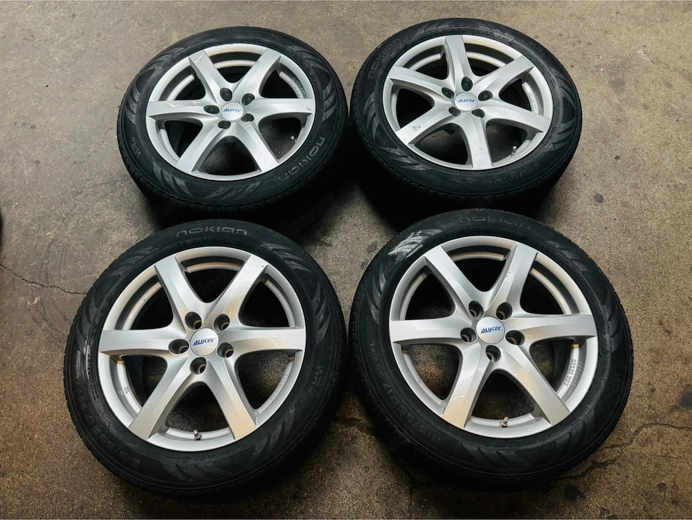 ALUTEC Blizzard 7,5x17 ET35 5x114,3 mit Nokian WR A3 Reifen