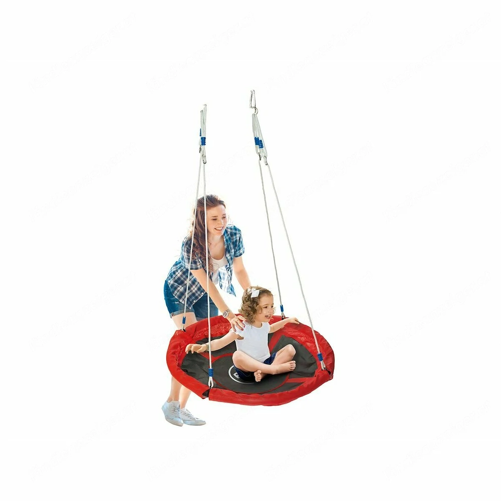 PLAYTIVE JUNIOR Nestschaukel 150 kg Belastbarkeit mit 4 Seilen ab 3 Jahren Schaukel