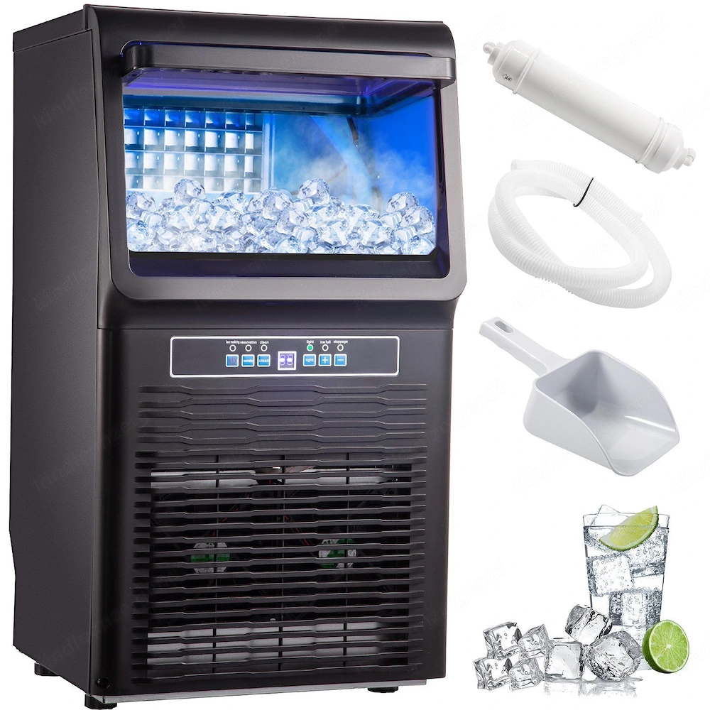 Artikel: Restaurant Bistro Bar Ice Cube Maker 350W Cube Ice Machine Automatic Ice Machine 5kg Ice St