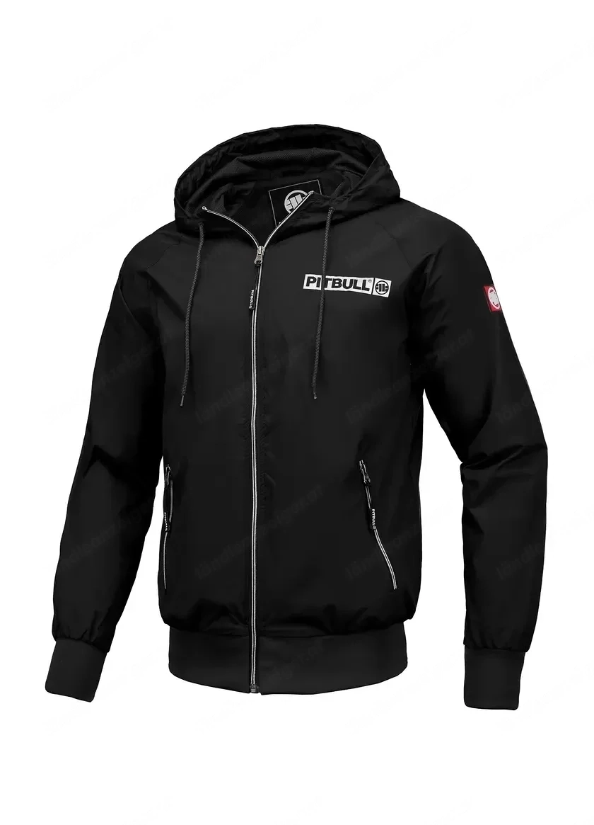 PIT BULL WEST COAST UEbergangsjacke Fruehlingsjacke Softshell fuer Herren mit Kapuze