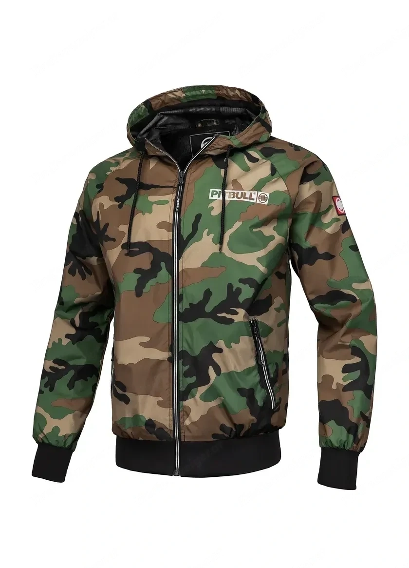 PIT BULL WEST COAST Tarn UEbergangsjacke Fruehlingsjacke Softshell fuer Herren mit Kapuze