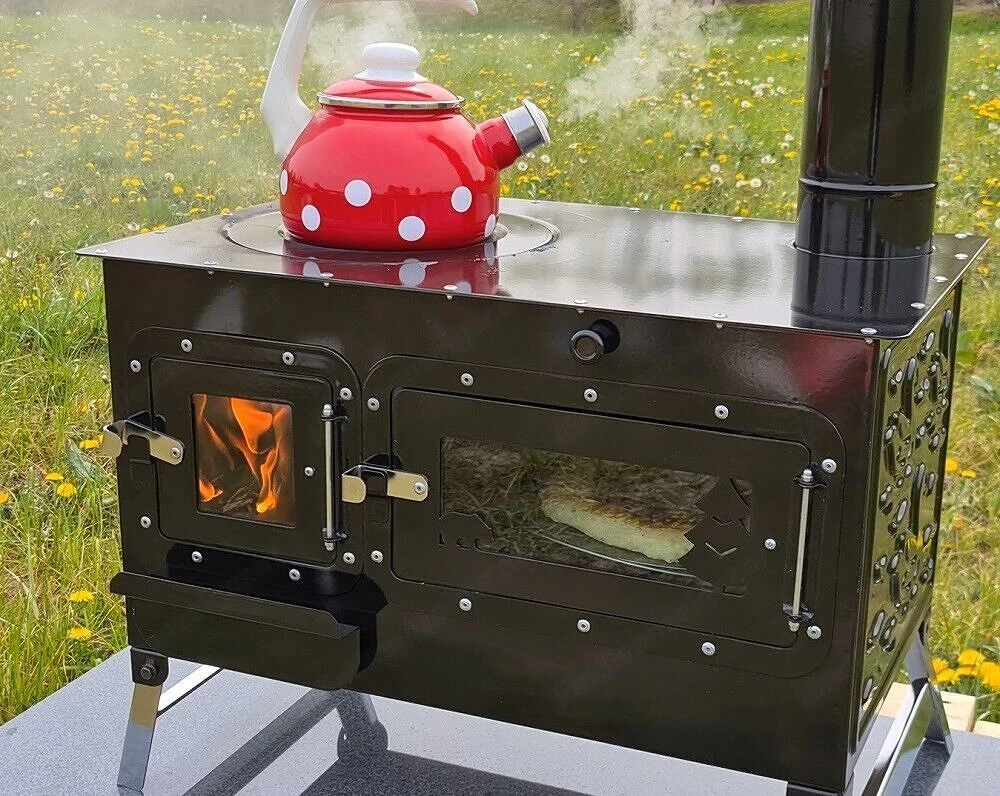 Artikel: Herd Outdoor Kuechenofen Garten Kamin Gartenkueche Pizzaofen Zeltofen Gulaschkanone Terrass