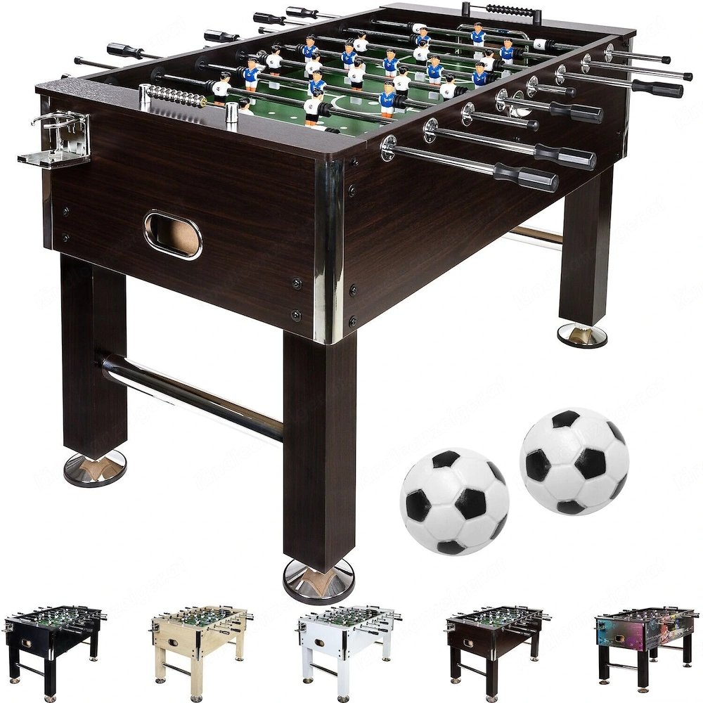 Artikel: Tischfussballspiel Kickertisch Kicker Tischkicker profi stabil Getraenkehalter Farbwahl Hoc