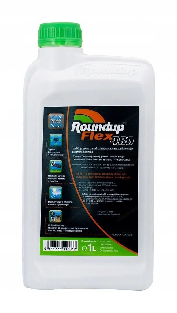 Artikel: ROUNDUP Flex 480 PLUS - 1 liter Hochwertiger Artikel aus unserem Online-Shop
