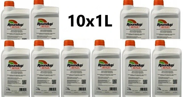 Artikel: 10x ROUNDUP 360 PLUS - 10 x 1 liter Hochwertiger Artikel aus unserem Online-Shop