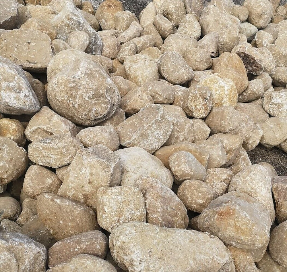 Artikel: Boulders 1000 kg Nordic 20-30cm natural stones Friesenwall stones Hochwertiger Artikel aus 