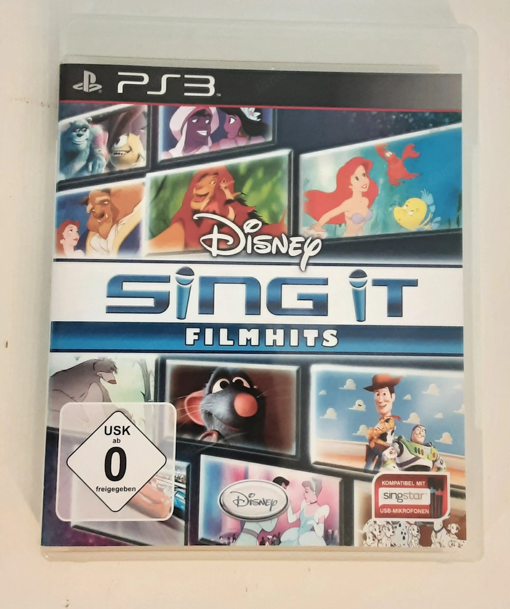 PS3 - Singstar Disney Sing it Filmhits 