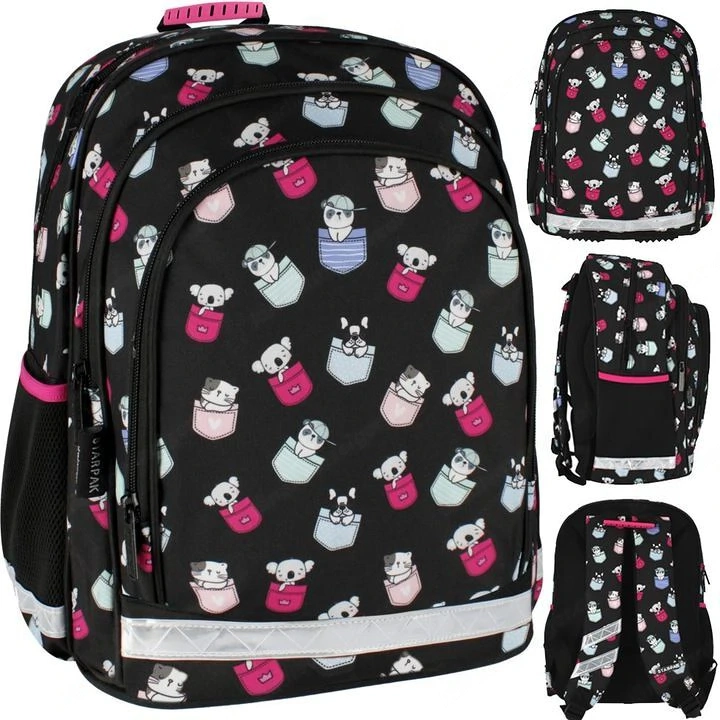 Artikel: School bag backpack knapsack school bag Hochwertiger Artikel aus unserem Online-Shop