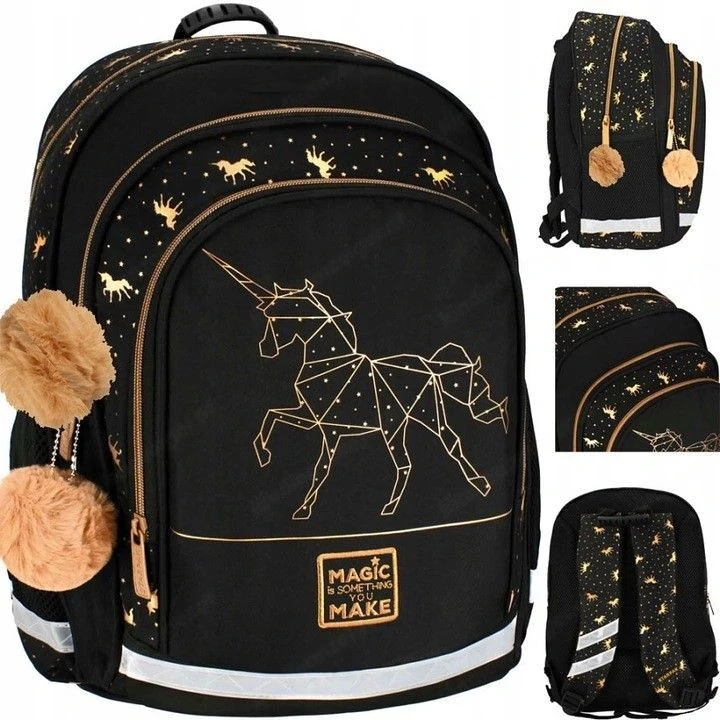 Artikel: School bag backpack knapsack school bag unicorn 3D Hochwertiger Artikel aus unserem Online-