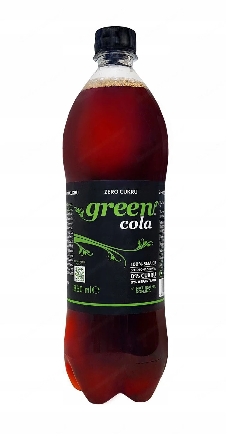 Artikel: 15x 850ml Green Cola Stevia Koffein Zuckerfrei Hochwertiger Artikel aus unserem Online-Shop