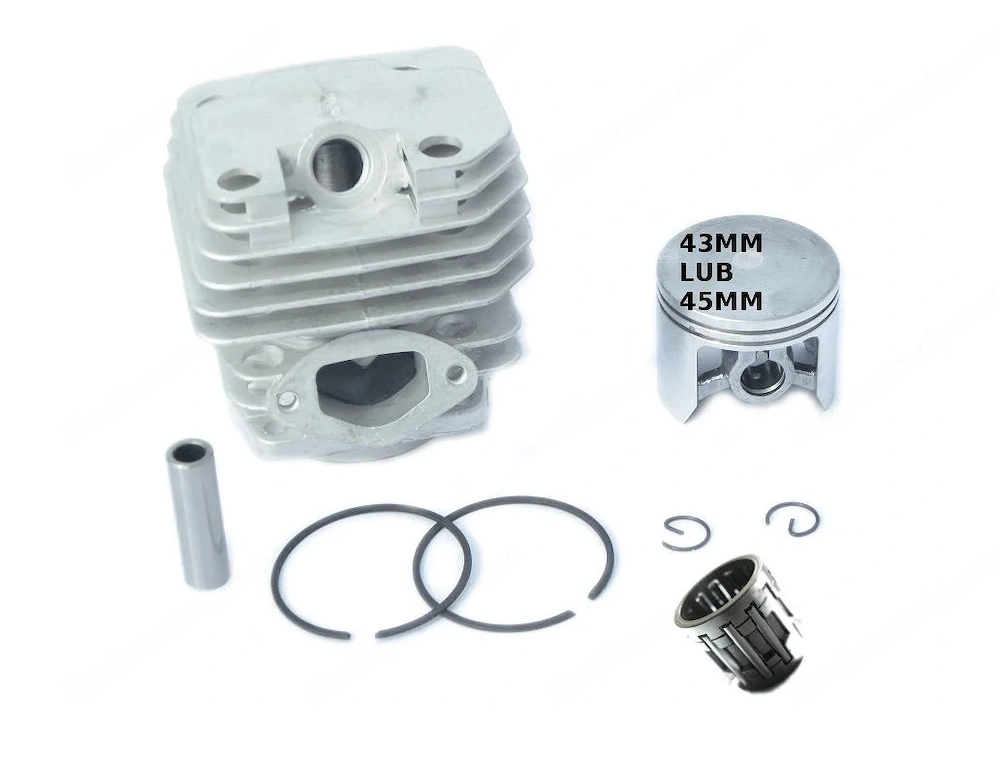 Artikel: Chainsaw chainsaw replacement engine cylinder set 43 45 selectable Hochwertiger Artikel aus