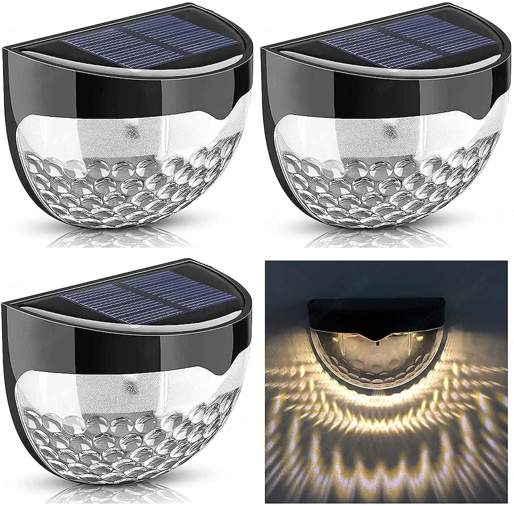 Artikel: 4x solar light solar lamp outdoor garden wall lamp spotlight house set Hochwertiger Artikel