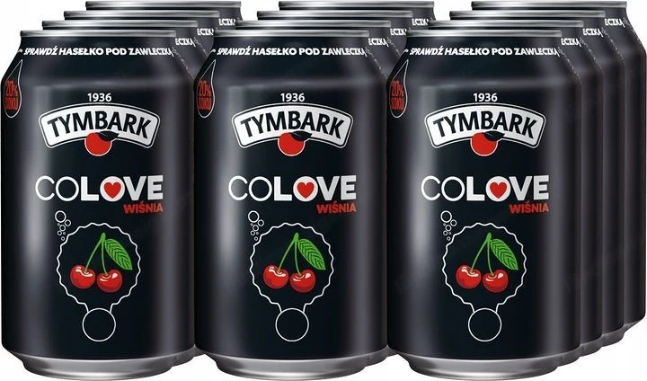 Artikel: 24 x Tymbark Colove Cola cherry flavor 24x330ml Hochwertiger Artikel aus unserem Online-Sho