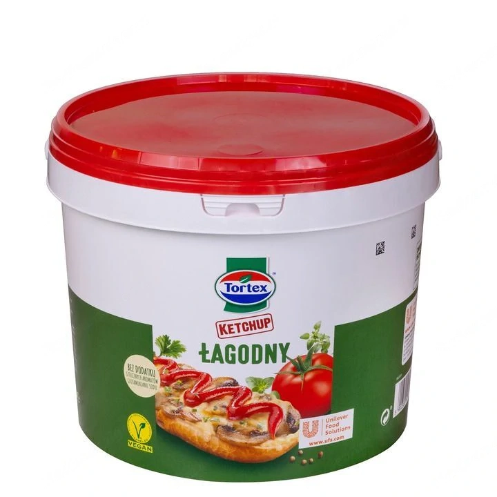 Artikel: 11kg Tortex Ketchup mild tomato 2 x 5.5 kg gastro snack restaurant Hochwertiger Artikel aus