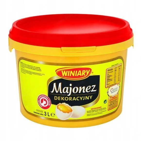 Artikel: 2 x 3L Premium Winiary decorative mayonnaise 6l gastro restaurant bar snack Hochwertiger Ar