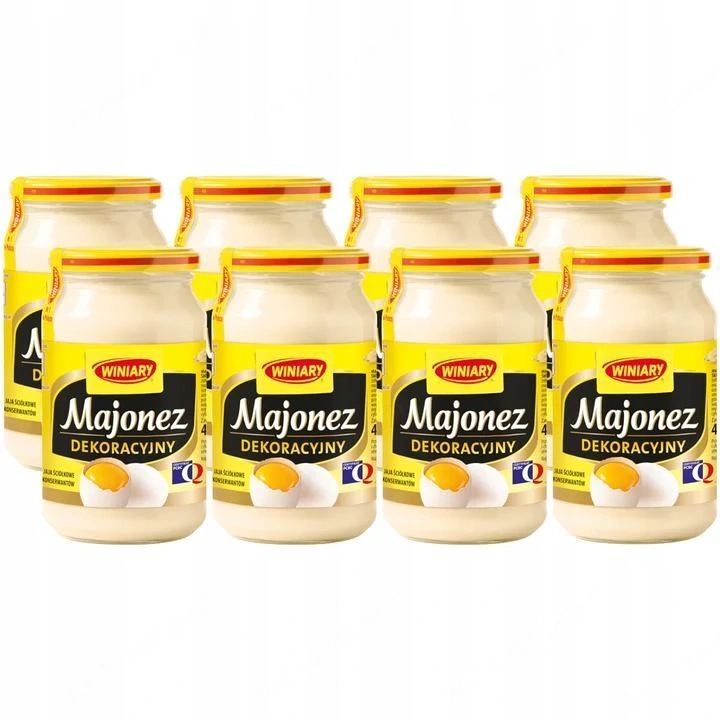 Artikel: 8 x Winiary decorative premium mayonnaise 400 ml 607 g Hochwertiger Artikel aus unserem Onl