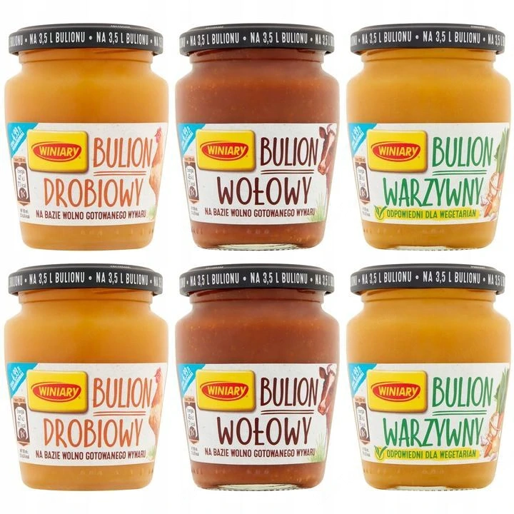 Artikel: 12 x Winiary Beef-Poultry-Vegetable Broth MIX 12 pcs Hochwertiger Artikel aus unserem Onlin