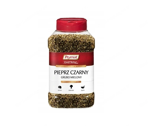 Artikel: 2 x Prymat black pepper coarsely ground 2 x 320g Gastro Hochwertiger Artikel aus unserem On