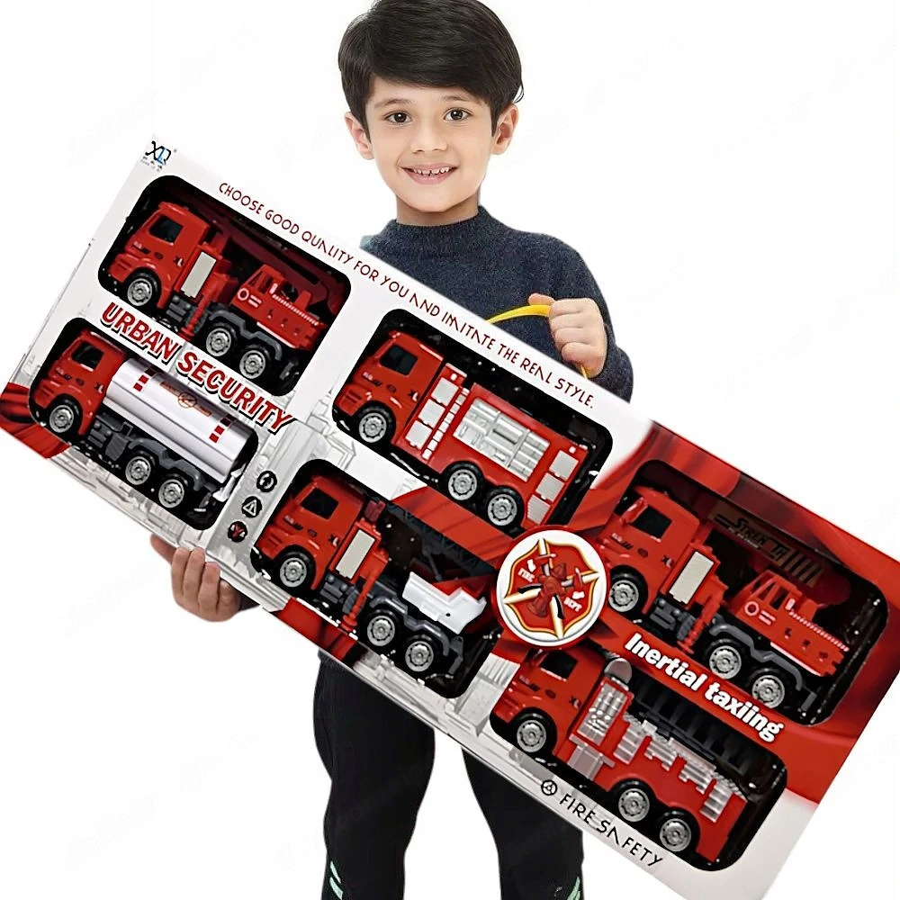 Artikel: Children's fire brigade fire engine toy toy car XXL set Hochwertiger Artikel aus unserem On
