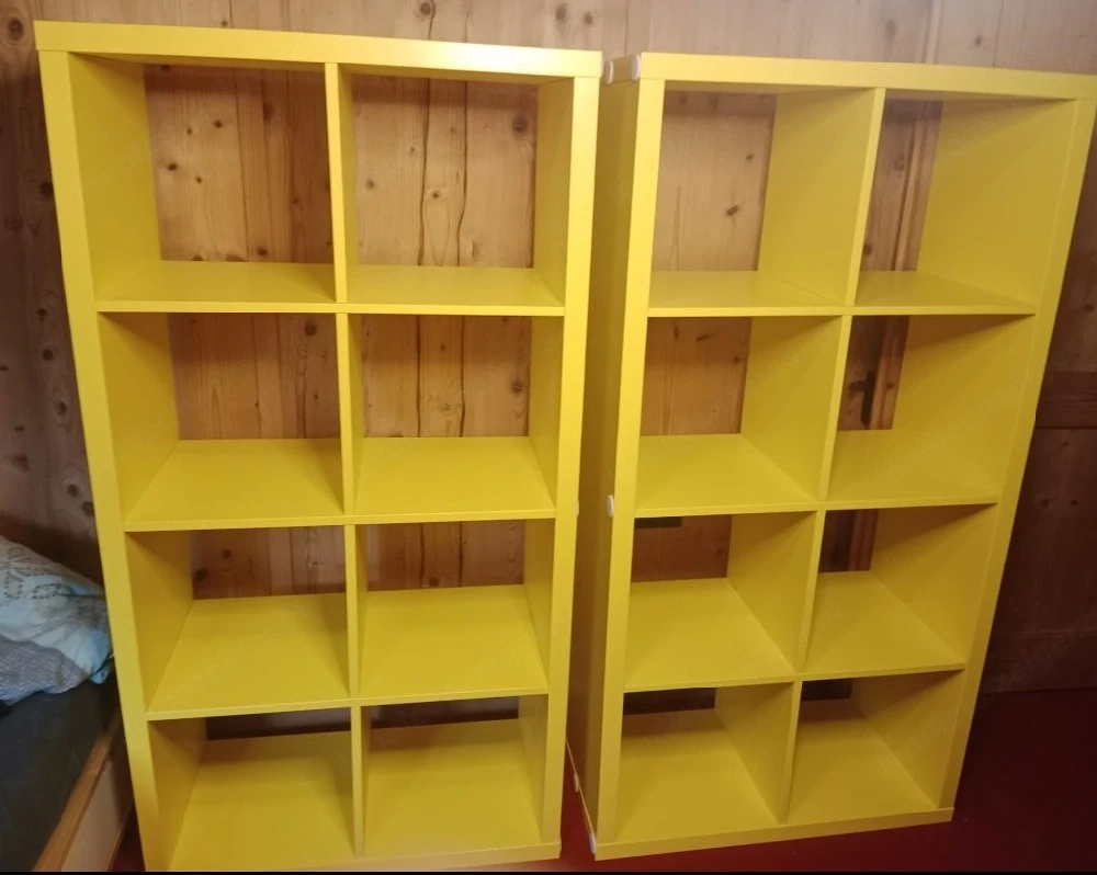 Ikea Kallax in Gelb