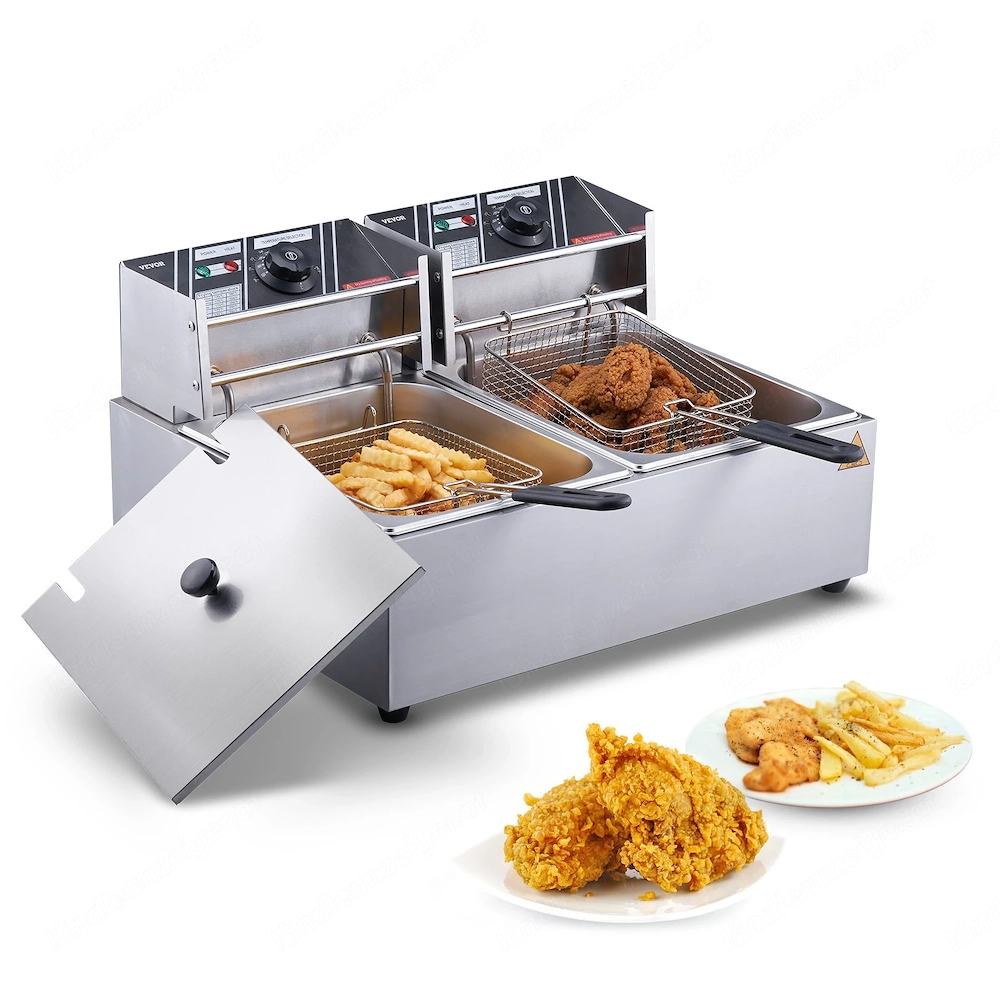 Artikel: Fritteuse Imbiss Elektro Fritteuse 12l Restaurant Foodtruck Bistro Hochwertiger Artikel aus