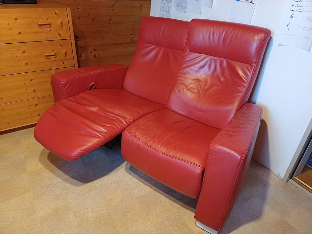 2er Ledercouch