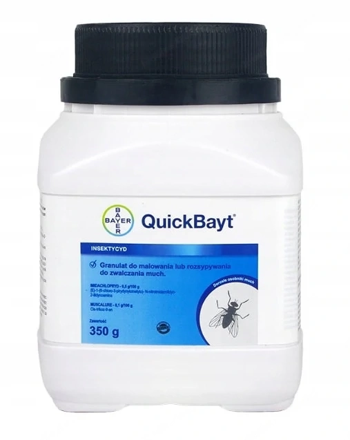 Artikel: Bayer Quick Bayt Fly 350g gegen Fliegen gebrauchsfertig Wohnung Kuhstall Pferdestall Landwi