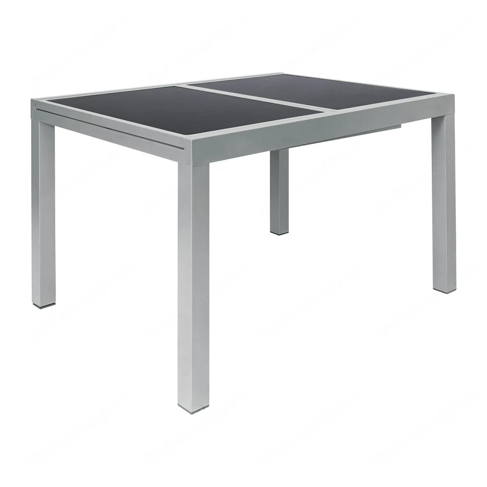 Artikel: Gartentisch Aluminium silber ausziehbar Hochwertiger Artikel aus unserem Online-Shop