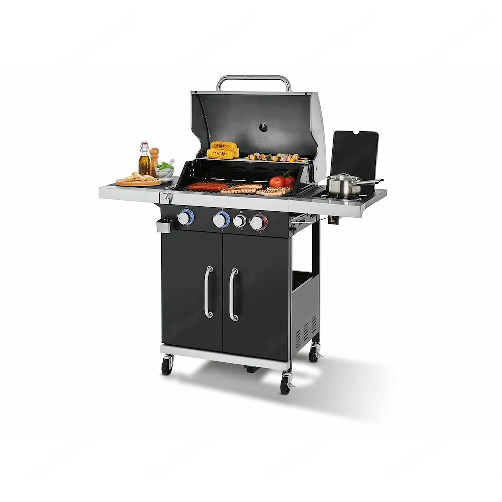 SALE tepro Gasgrill 3 flammig mit LED Kontrolllicht Abdeckplane