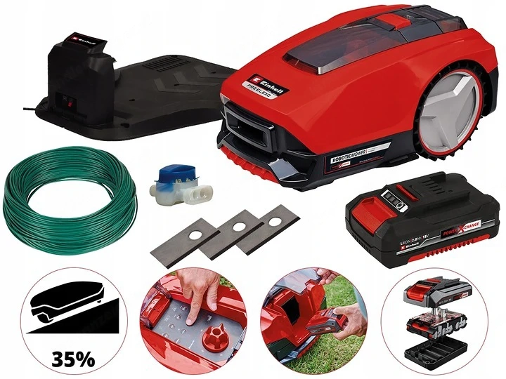 Artikel: Einhell robotic lawnmower FREELEXO 350 Power Hochwertiger Artikel aus unserem Online-Shop
