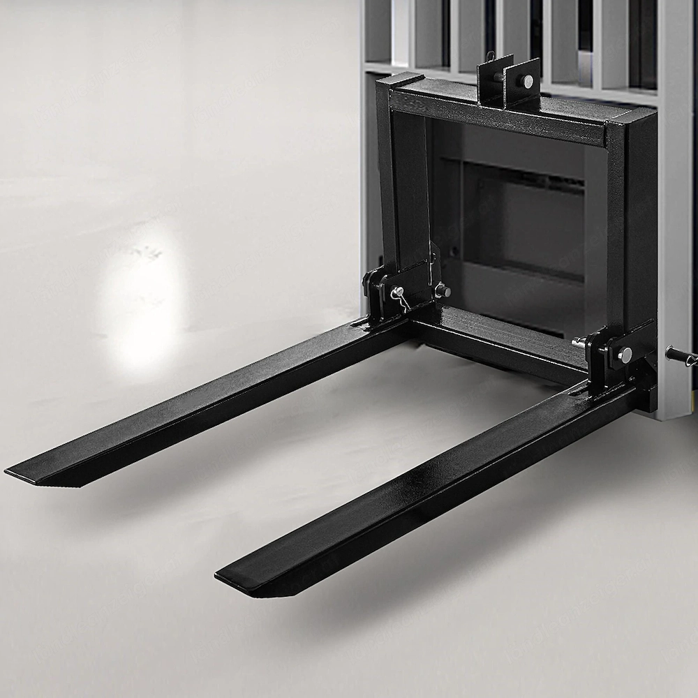 Artikel: Gabelstapler Gabelverlaengerung Stahl 1000kg Tragfaehigkeit CAT1 CAT2 Montage 78x61x25cm Pa