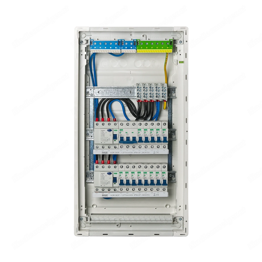 Artikel: Meter cabinet, fuse box, distribution box, construction power Hager sub-distribution, flush