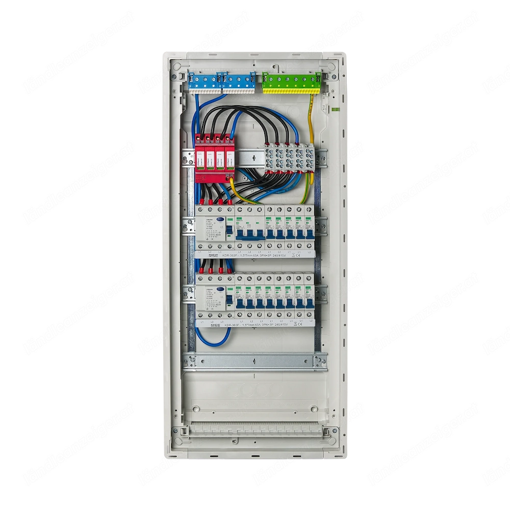 Artikel: Meter cabinet, fuse box, distribution box, construction power Hager sub-distribution, flush