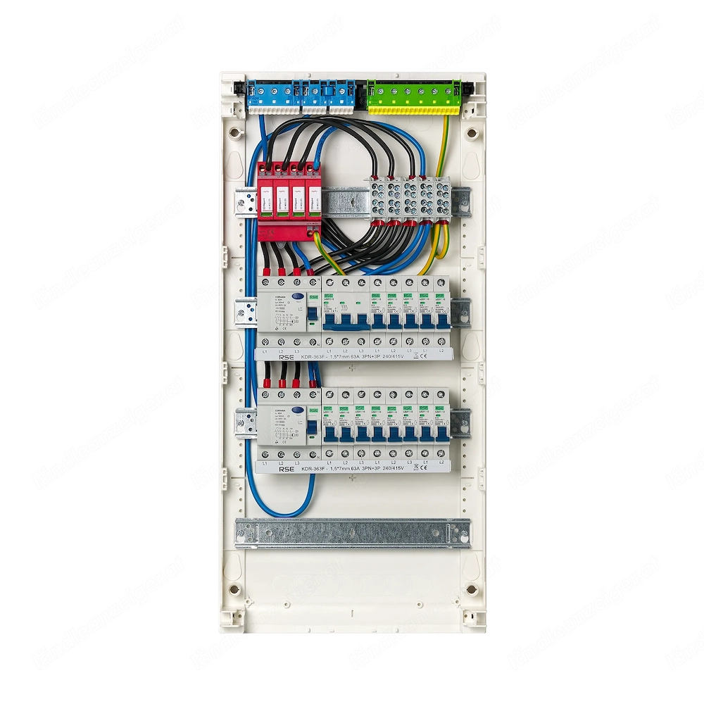 Artikel: Meter cabinet, fuse box, distribution box, construction power Hager sub-distribution, flush