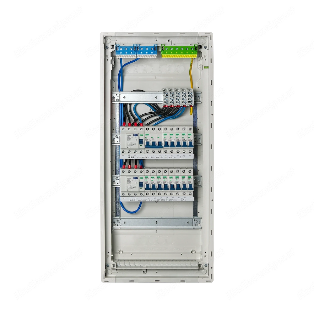 Artikel: Meter cabinet, fuse box, distribution box, construction power Hager sub-distribution, flush