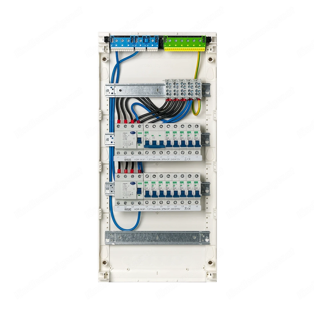 Artikel: Meter cabinet, fuse box, distribution box, construction power Hager sub-distribution, flush