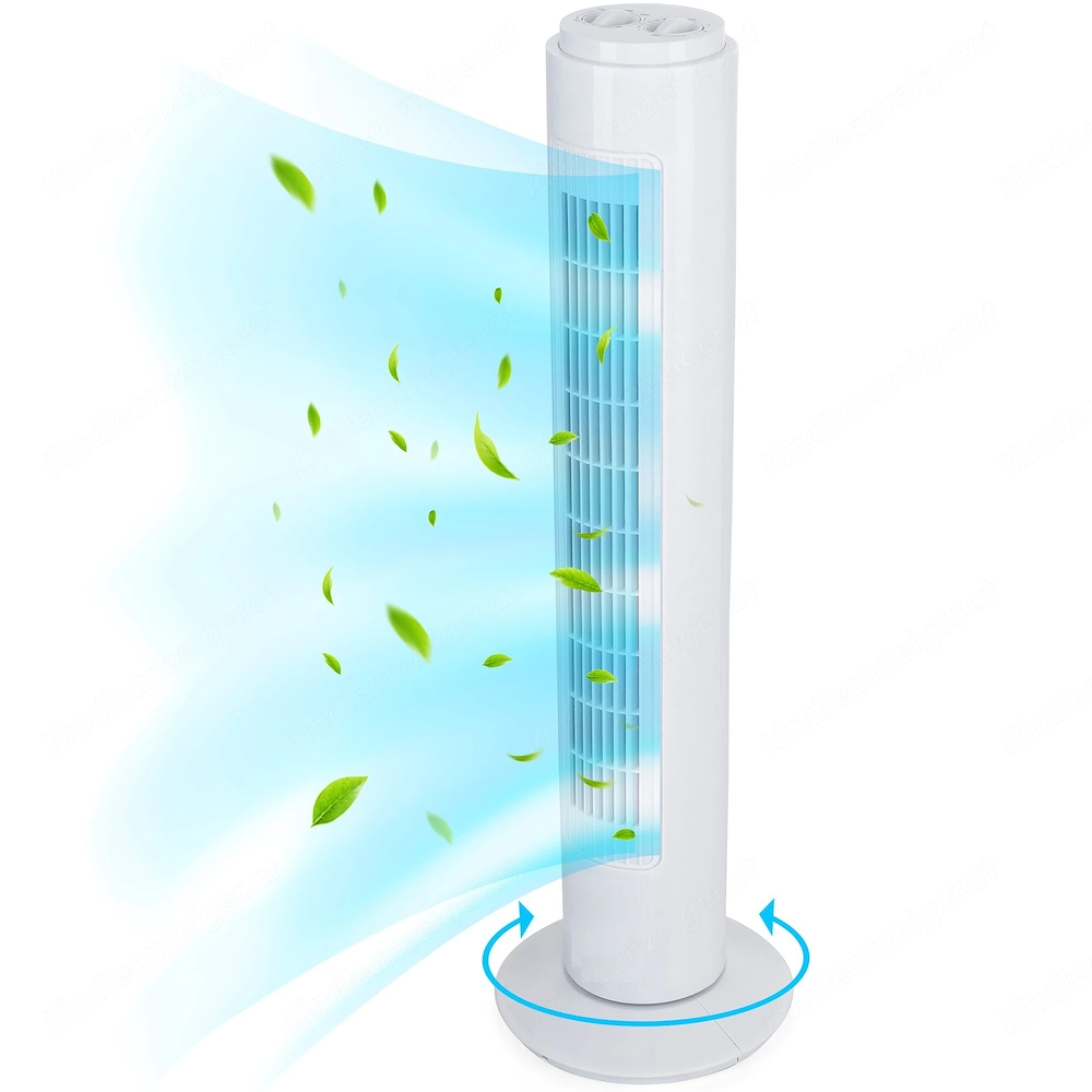 Artikel: Tower fan 76 cm pedestal fan column fan fan timer?? 3 levels ?? height adjustable ?? 80  os