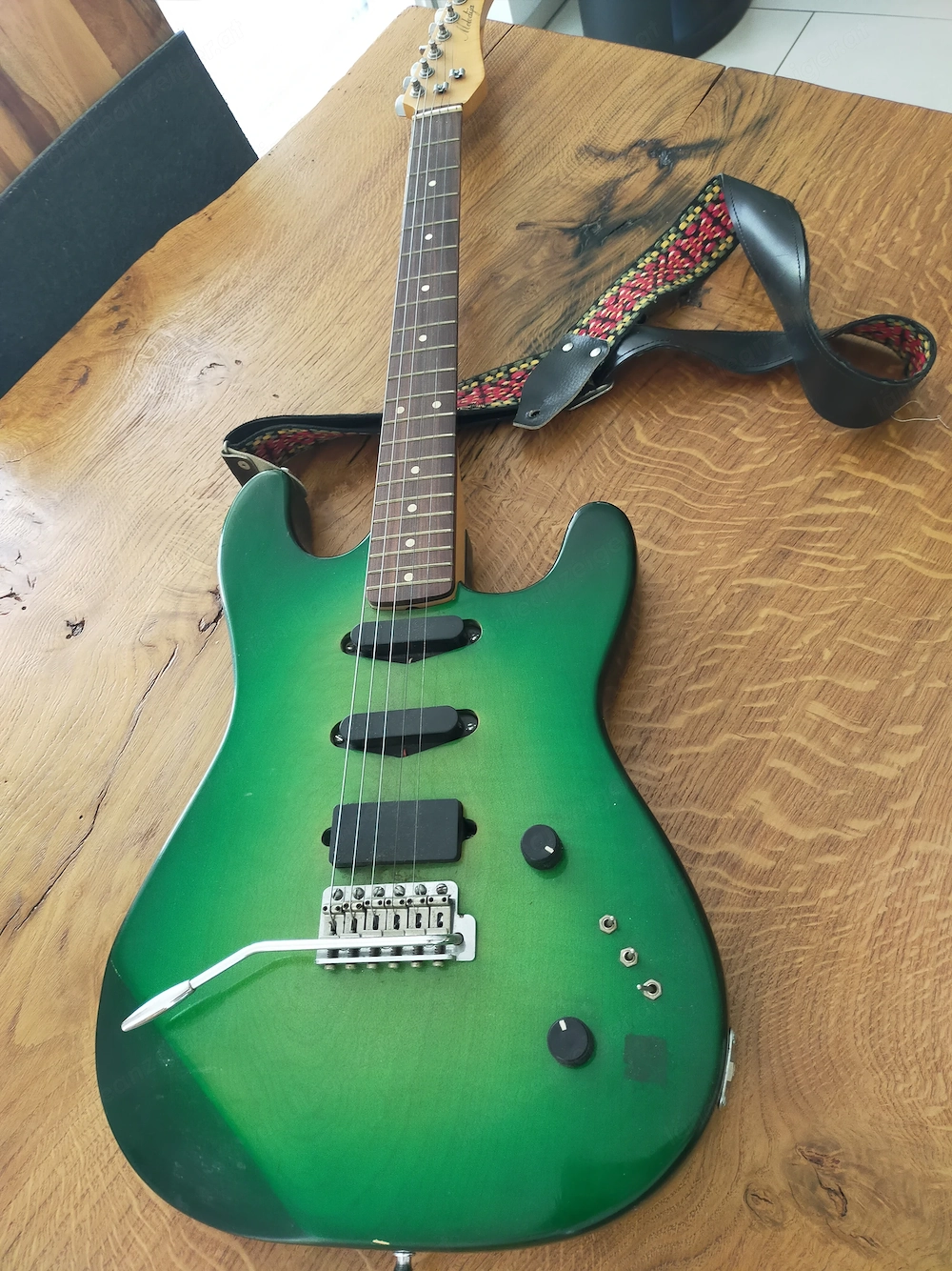 E Gitarre grün 