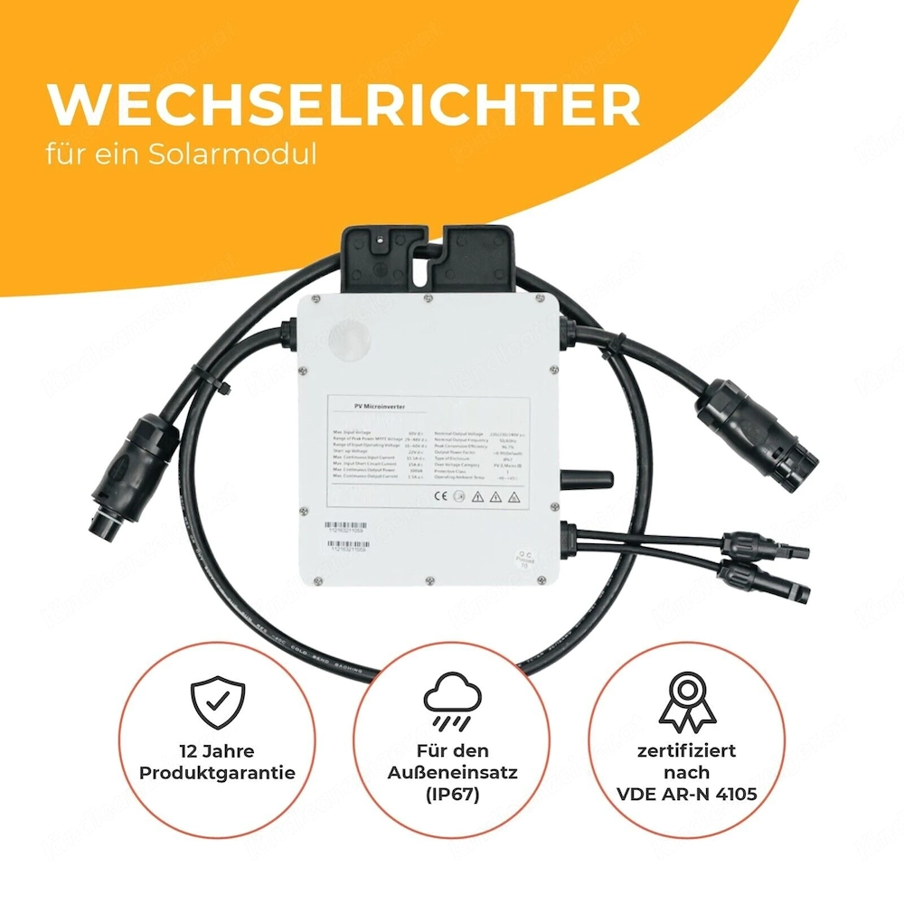 Artikel: Solar microinverter inverter voltage converter inverter microinverter balcony power plant u