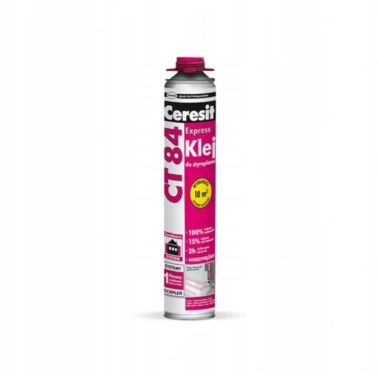 Ceresit CT 84 Express PU Kleber fuer EPS Daemmplatten 850ML