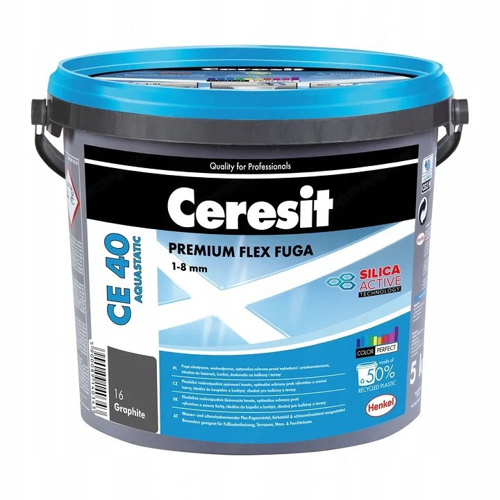 Artikel: Ceresit CE 40 flexible grout 5 kg graphite Hochwertiger Artikel aus unserem Online-Shop